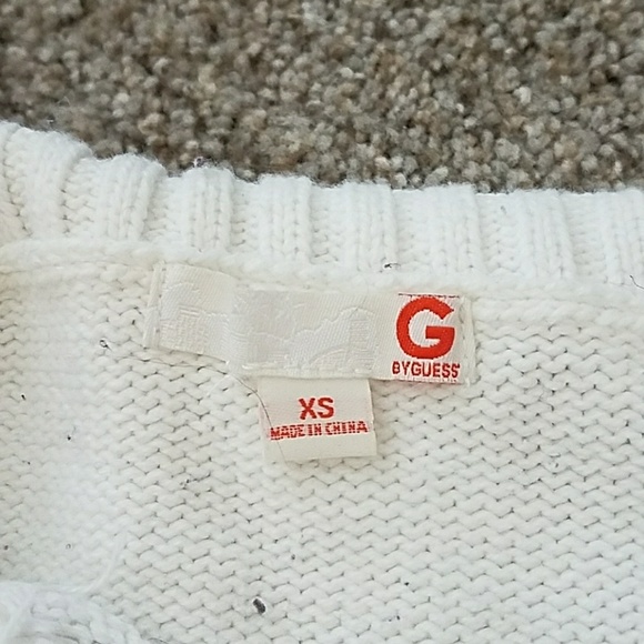 Guess white sweater xs - Picture 4 of 6